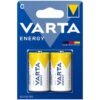 VARTA - ENERGY BATTERIA ALCALINA C LR14 BLISTER*2