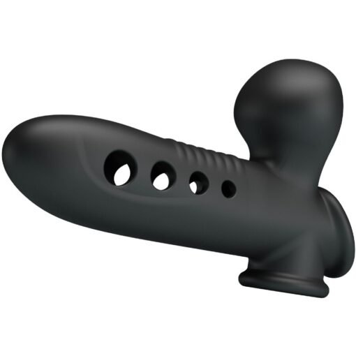 PRETTY LOVE - MANICOTTO PER PENE CRANE CON AIRBAG NERO - immagine 2