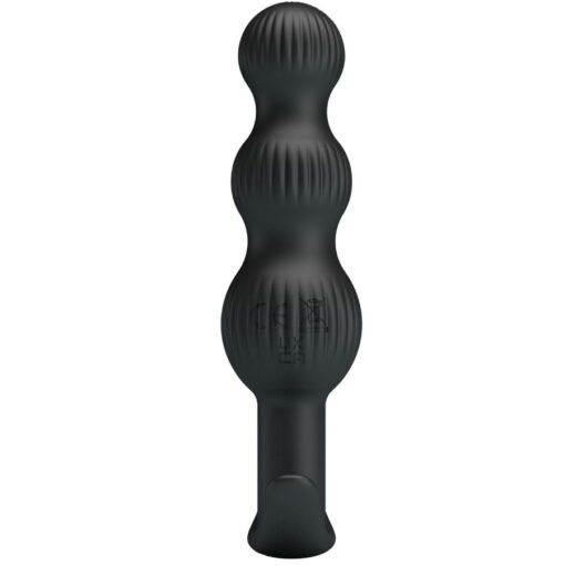 PRETTY LOVE - SIDNEY VIBRATORE ANALE 10 VIBRAZIONI NERO - immagine 3