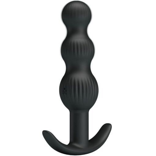 PRETTY LOVE - SIDNEY VIBRATORE ANALE 10 VIBRAZIONI NERO - immagine 2