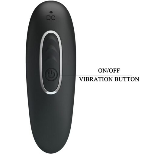 PRETTY LOVE - CORBAN VIBRATORE ANALE 10 VIBRAZIONI NERO - immagine 9