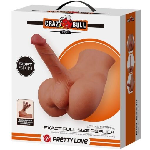 CRAZY BULL - RHYNE BACK MASTURBATORE NATURALE REALISTICO - immagine 10