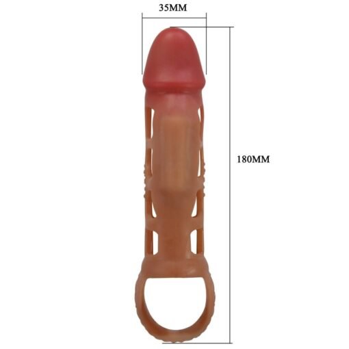 PRETTY LOVE - PRESTON VIBRANTE GUAINA PER PENE 18 CM - immagine 6