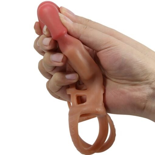 PRETTY LOVE - PRESTON VIBRANTE GUAINA PER PENE 18 CM - immagine 5