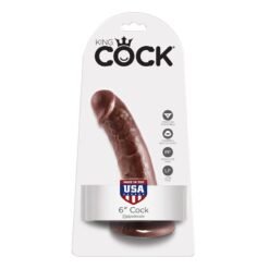 Alternative view of KING COCK - CAZZO MARRONE DA 6" 15,2 CM
