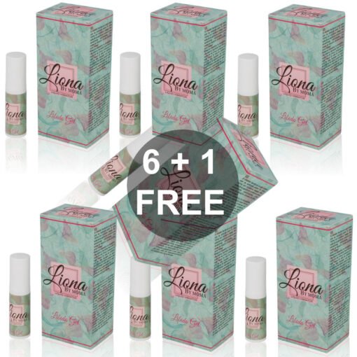 LIONA VON MOMA FREE VIBRATOR LIQUID LIBIDO GEL 6 + 1