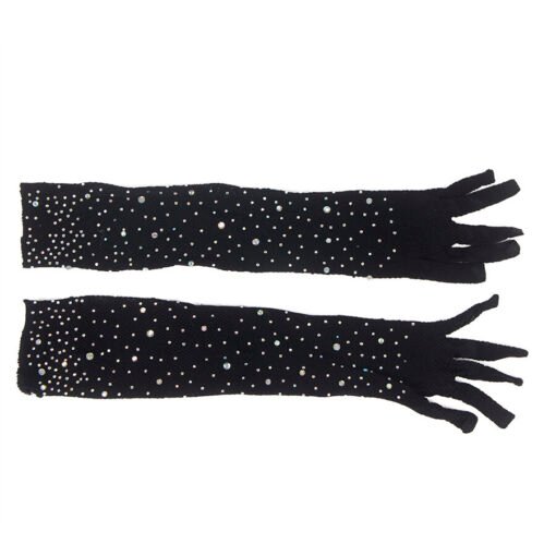 SUBBLIME - 957469SHINE GUANTI TRASPARENTI NERI S/M - immagine 4