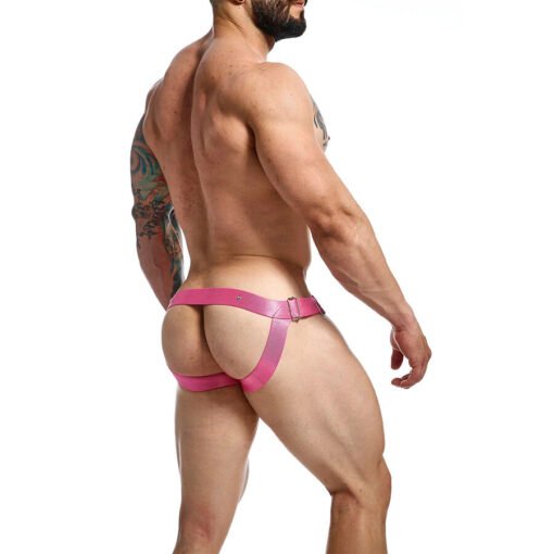 MOB - DNGEON JOCKSTRAP ANELLO PER IL PENE ROSA TAGLIA UNICA - immagine 4
