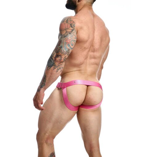 MOB - DNGEON JOCKSTRAP ANELLO PER IL PENE ROSA TAGLIA UNICA - immagine 5