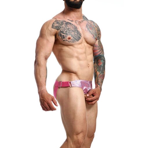 MOB - DNGEON JOCKSTRAP ANELLO PER IL PENE ROSA TAGLIA UNICA - immagine 3