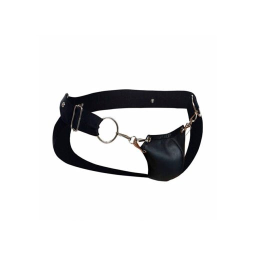 MOB - DNGEON JOCKSTRAP NERO A PRESSIONE TAGLIA UNICA - immagine 8