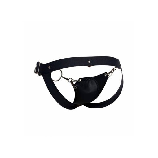 MOB - DNGEON JOCKSTRAP NERO A PRESSIONE TAGLIA UNICA - immagine 9