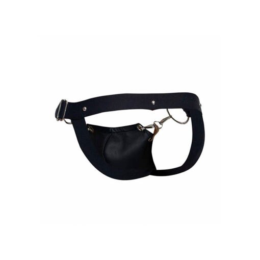 MOB - DNGEON JOCKSTRAP NERO A PRESSIONE TAGLIA UNICA - immagine 10