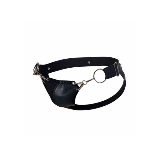 MOB - DNGEON JOCKSTRAP NERO A PRESSIONE TAGLIA UNICA - immagine 11