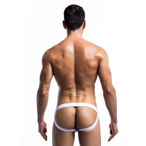 MOB - COSTUME DA BAGNO JOCKSTRAP BIANCO FETISH TAGLIA M - immagine 2