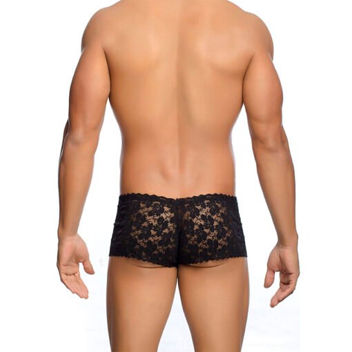 MOB - BOXER IN PIZZO NERO TAGLIA L/XL - immagine 3