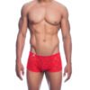 MOB - BOXER IN PIZZO ROSSO TAGLIA L/XL