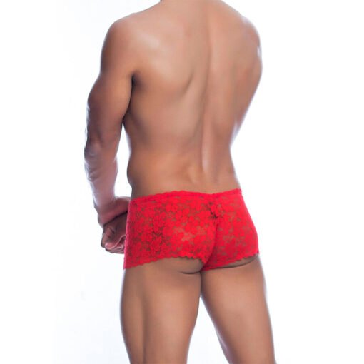 MOB - BOXER IN PIZZO ROSSO TAGLIA L/XL - immagine 2