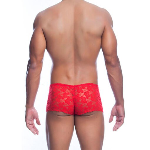 MOB - BOXER IN PIZZO ROSSO TAGLIA L/XL - immagine 3