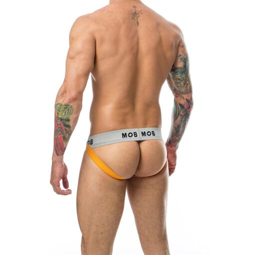 MOB - CLASSIC JOCK STRIPE ARANCIONE TAGLIA L - immagine 4
