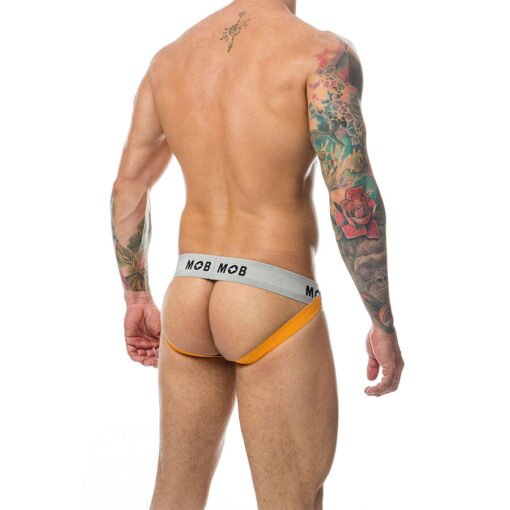 MOB - CLASSIC JOCK STRIPE ARANCIONE TAGLIA L - immagine 5