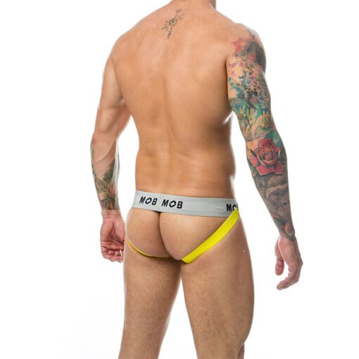 MOB - CLASSIC JOCK STRIPE GIALLO TAGLIA S - immagine 4