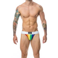 MOB - JOCK STRIPE CLASSICO ARCOBALENO TAGLIA XL