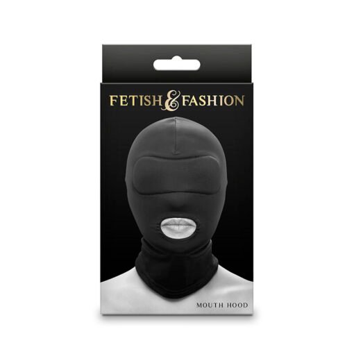 NS NOVELTIES - FETISH & FASHION CAPPUCCIO BOCCA NYLON NERO - immagine 2