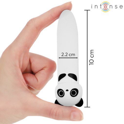 INTENSE - POH PANDA VIBRANTE BULLET RICARICABILE USB 10 X 2,2 CM - immagine 3