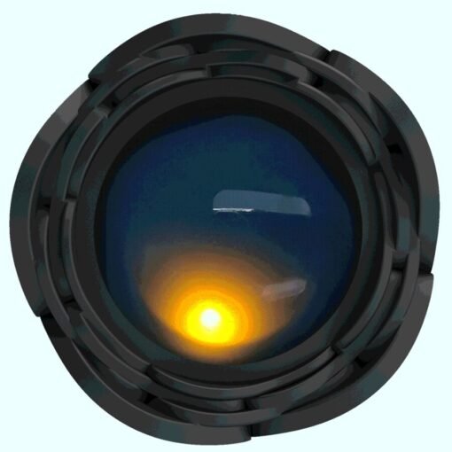 PRETTY LOVE - TARION PLUG ANALE CON LUCE LED NERO 12,5 CM - immagine 3