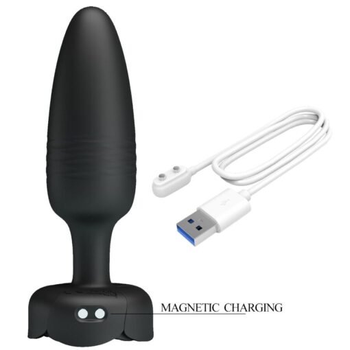 PRETTY LOVE - TARION PLUG ANALE CON LUCE LED NERO 12,5 CM - immagine 8