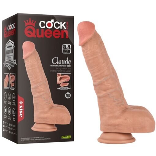 XISE - CLAUDE DILDO REALISTICO DOPPIA DENSITÀ 16,5 CM - immagine 6