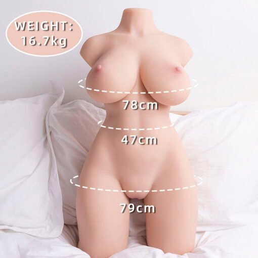 XISE - TORSO REALISTICO FEMMINILE ORDINATO CON SPINTA 71 CM - immagine 3