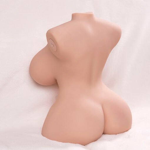 XISE - TORSO REALISTICO PICCOLO E SPINTO CON VIBRAZIONE FEMMINILE 40 CM - immagine 7