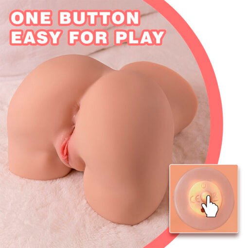 XISE - DANAE THRUSTING REALISTICO MASTURBATORE VAGINA CON VIBRAZIONE MULTI-POSIZIONE - immagine 14