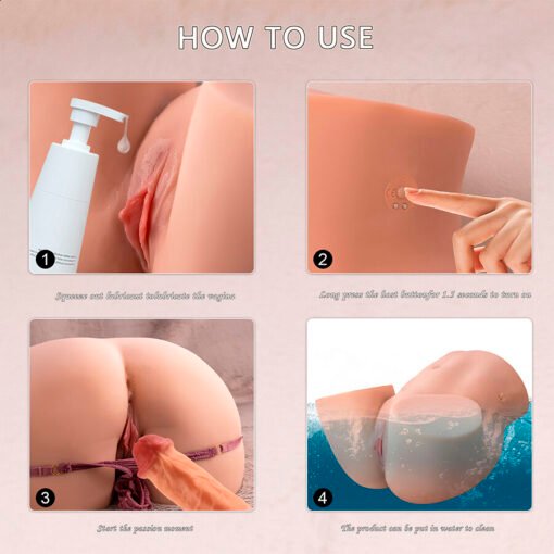 XISE - ETHEL THRUSTING MASTURBATORE VAGINA REALISTICO CON VIBRAZIONE MULTIPOSIZIONE - immagine 14