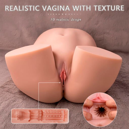 XISE - ETHEL THRUSTING MASTURBATORE VAGINA REALISTICO CON VIBRAZIONE MULTIPOSIZIONE - immagine 17