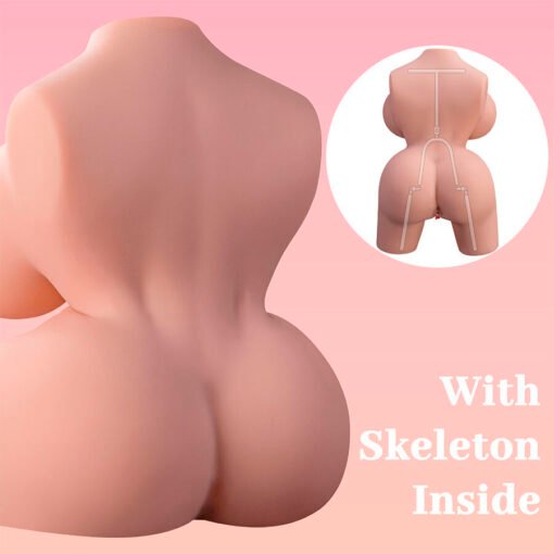XISE - FRIEDA TORSO FEMMINILE REALISTICO CON VIBRAZIONE 36 CM - immagine 16