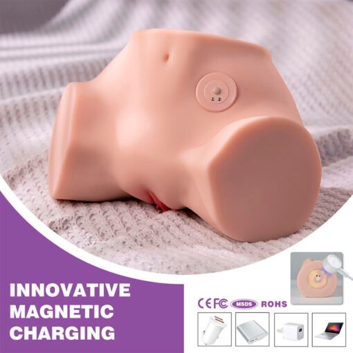 XISE - FENNIE SHAKING MASTURBATORE MULTIPOSIZIONE REALISTICO PER VAGINA E ANO CON VIBRAZIONE - immagine 12