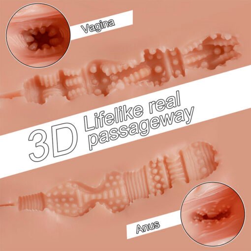 XISE - TRACY MASTURBATORE MULTIPOSIZIONE VAGINA E ANO REALISTICO VIBRANTE - immagine 13