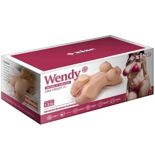 XISE - WENDY SUCCHIA TORSO FEMMINILE CON VIBRAZIONE E TELECOMANDO 6 KG - immagine 10