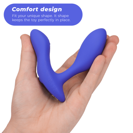 WE-VIBE - MASSAGGIATORE PROSTATICO VECTOR+ BLU - immagine 5