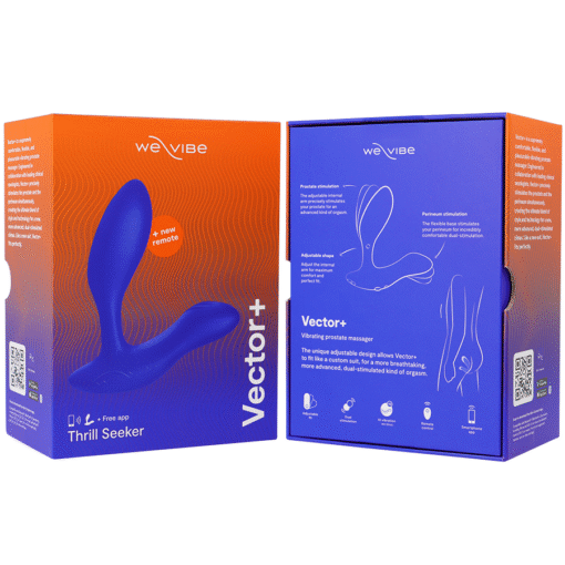 WE-VIBE - MASSAGGIATORE PROSTATICO VECTOR+ BLU - immagine 7