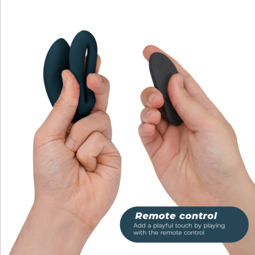 WE-VIBE - SYNC O TELECOMANDO VIBRATORE FLESSIBILE VERDE SCURO - immagine 3