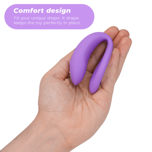 WE-VIBE - SYNC O VIBRATORE FLESSIBILE TELECOMANDO VIOLA - immagine 3