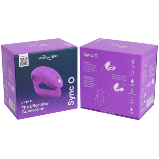 WE-VIBE - SYNC O VIBRATORE FLESSIBILE TELECOMANDO VIOLA - immagine 7