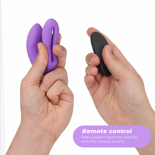 WE-VIBE - SYNC O VIBRATORE FLESSIBILE TELECOMANDO VIOLA - immagine 4