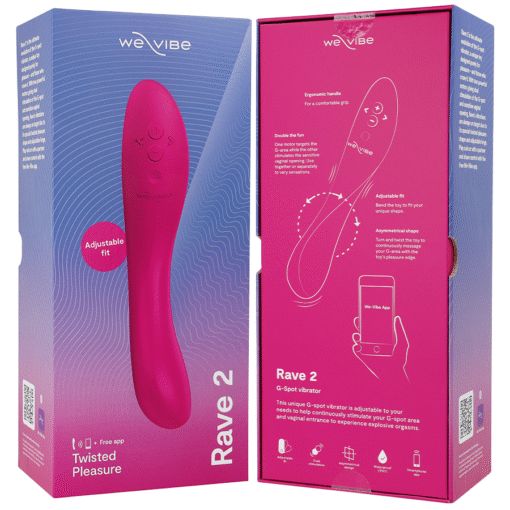 WE-VIBE - RAVE 2 VIBRATORE G-SPOT ROSA - immagine 6