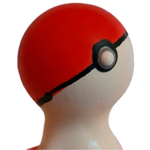 CONDOMERIE - PRESERVATIVI NOVITÀ DIPINTI A MANO POKEBALL ROSSO-BIANCO - immagine 2