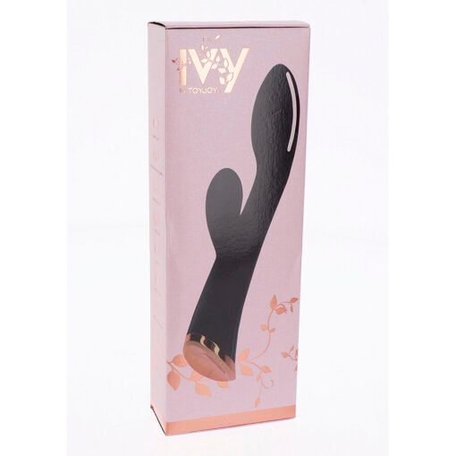 TOYJOY - VIBRATORE STIMOLATORE CLITORIDEO INTENSO IVY CASSIA XTRA NERO - immagine 7